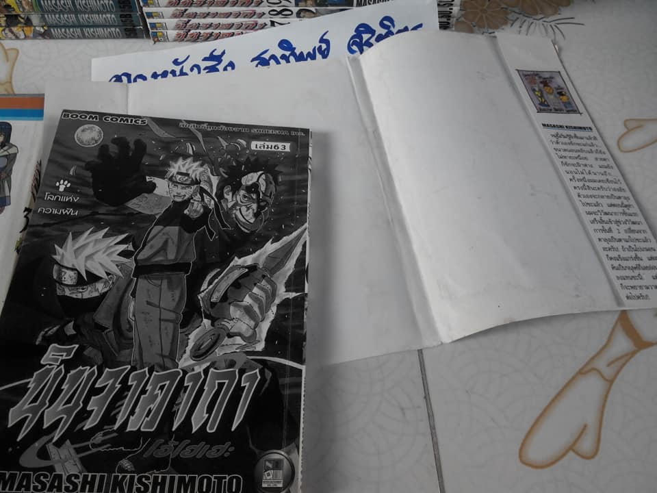 นินจาคาถา โอโฮเฮะ นินจานารูโตะ ( 72 เล่มครบชุด) มีแค่ 71 เล่ม ( 70 + เล่มพิเศษ 1 เล่ม) - ชุดนี้ขาด 2 เล่ม (64, 66) **สินค้าหมด**