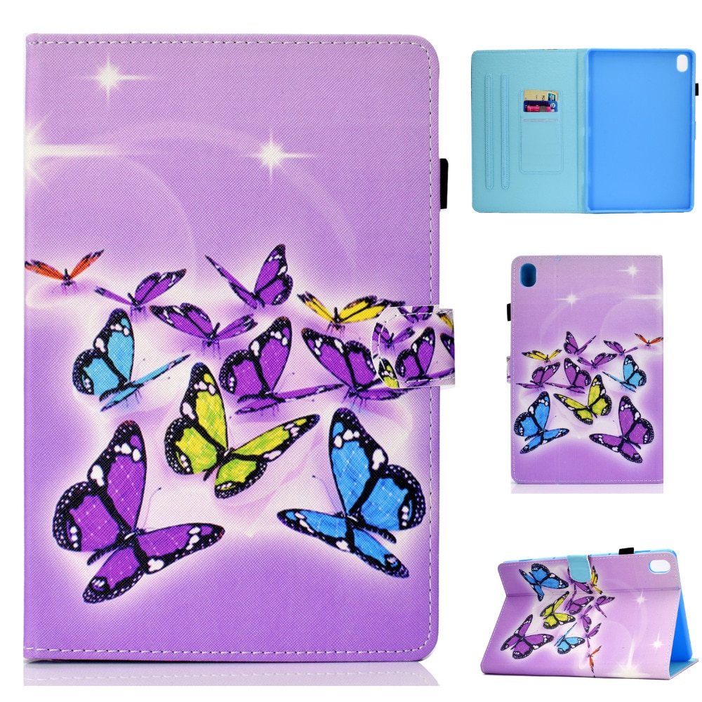 Case Huawei MediaPad M6 10.8 inch #เคสฝาพับหนัง PU พิมพ์ลาย Pattern Printing PU Leather Flip