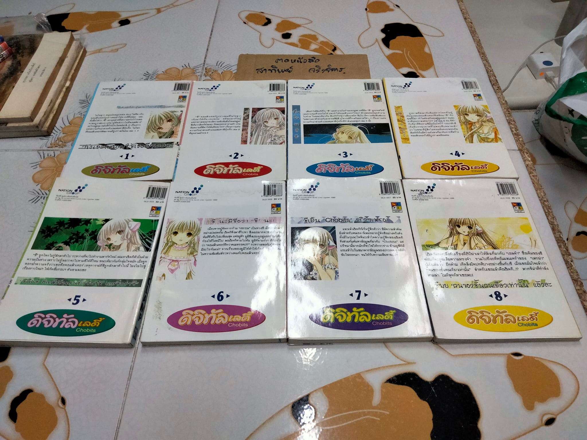 ดิจิทัลเลดี้ Chobits ( 8 เล่มจบ) **สินค้าหมด**