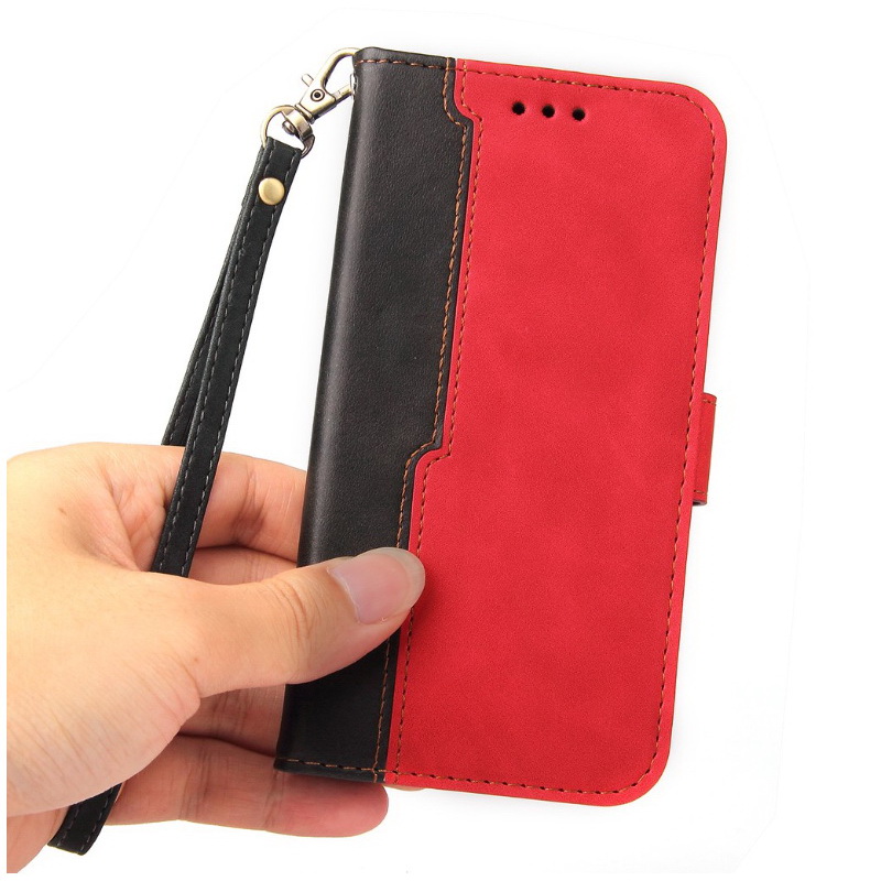 เคส Samsung Galaxy A13 5G #เคสฝาพับ แบบฝาพับสไตล์วินเทจแบบกระเป๋าสตางค์ Luxury Wallet Flip Phone Case