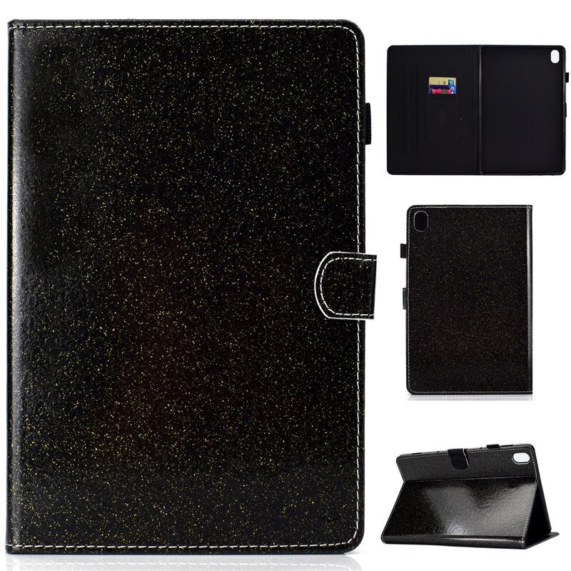 Case Huawei MediaPad M6 10.8 นิ้ว #เคสแท็บเล็ตหนัง PU มีช่องใส่บัตร Glitter Powder Magnetic Stand Wallet PU Leather