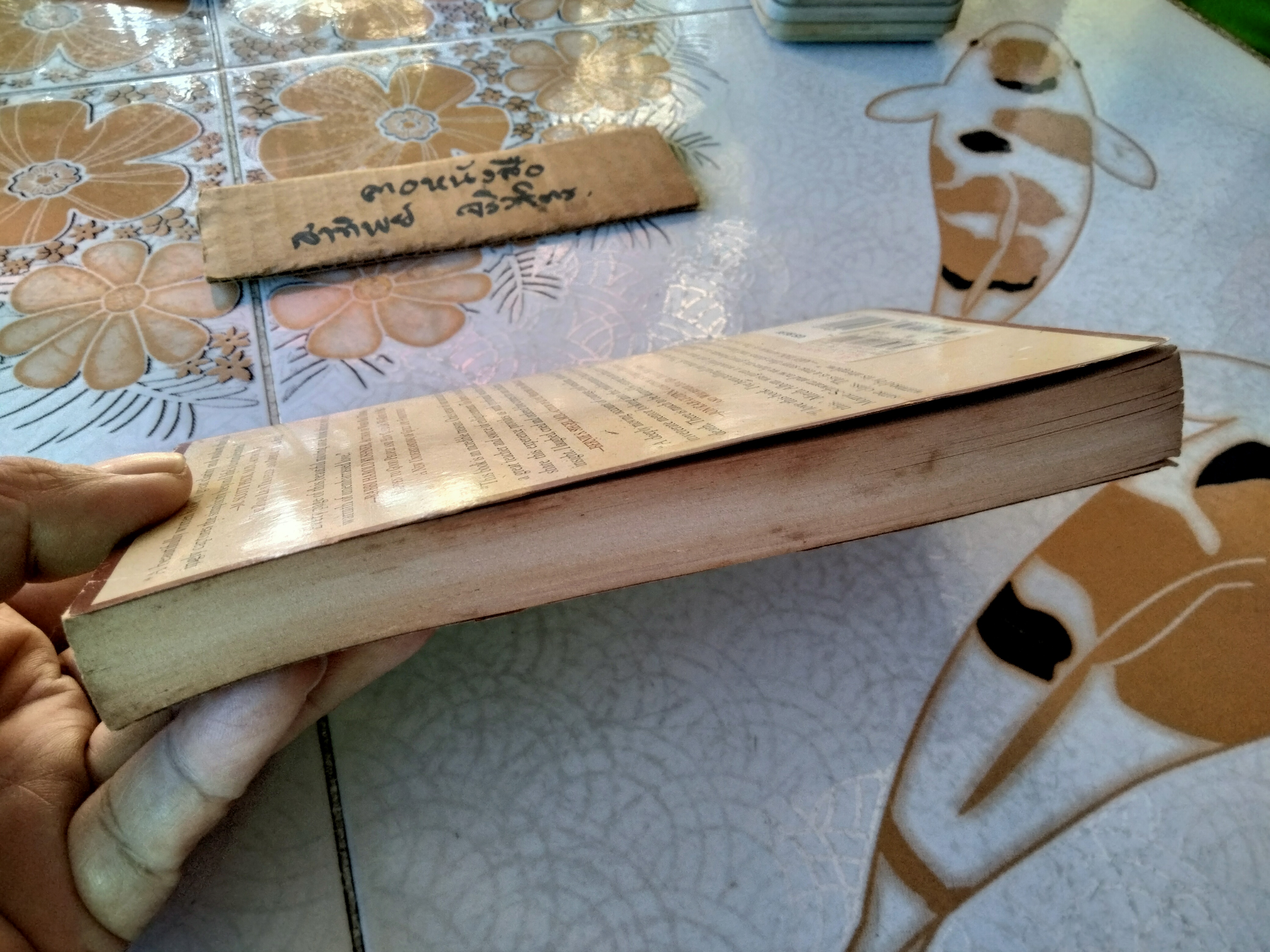 Tuesdays with Morrie - Mitch Albom (ปกอ่อน - ฉบับภาษาอังกฤษ)