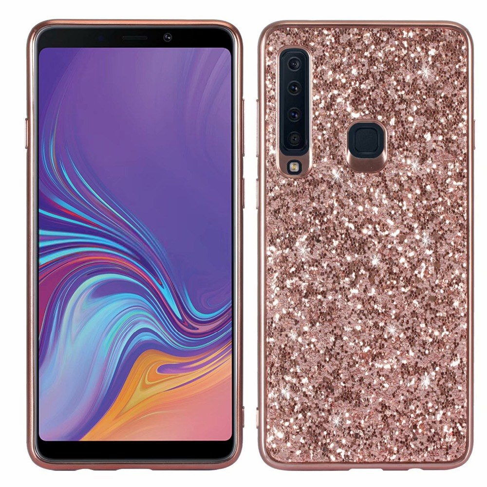 Case Samsung Galaxy A9 (2018) #เคสฝาหลัง Glittering Sequins Electroplating ประกายระยิบระยับสวยงาม