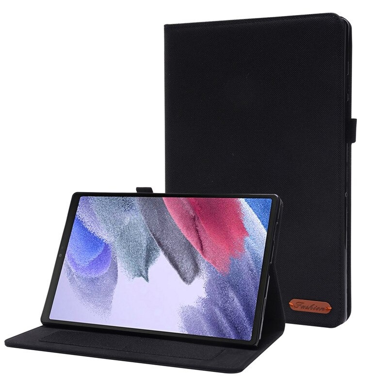 เคสแท็บเล็ต OPPO Pad Air 10.36 นิ้ว #เคสฝาพับหนัง PU ผิวผ้าพับตั้งได้ Cloth Leather Wallet