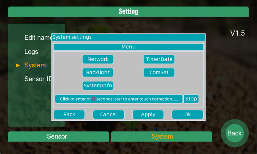 เซ็นเซอร์วัดค่าในดิน 8-in-1 แบบ Muti Sensor node ผ่านกล่องควบคุมBOX Control