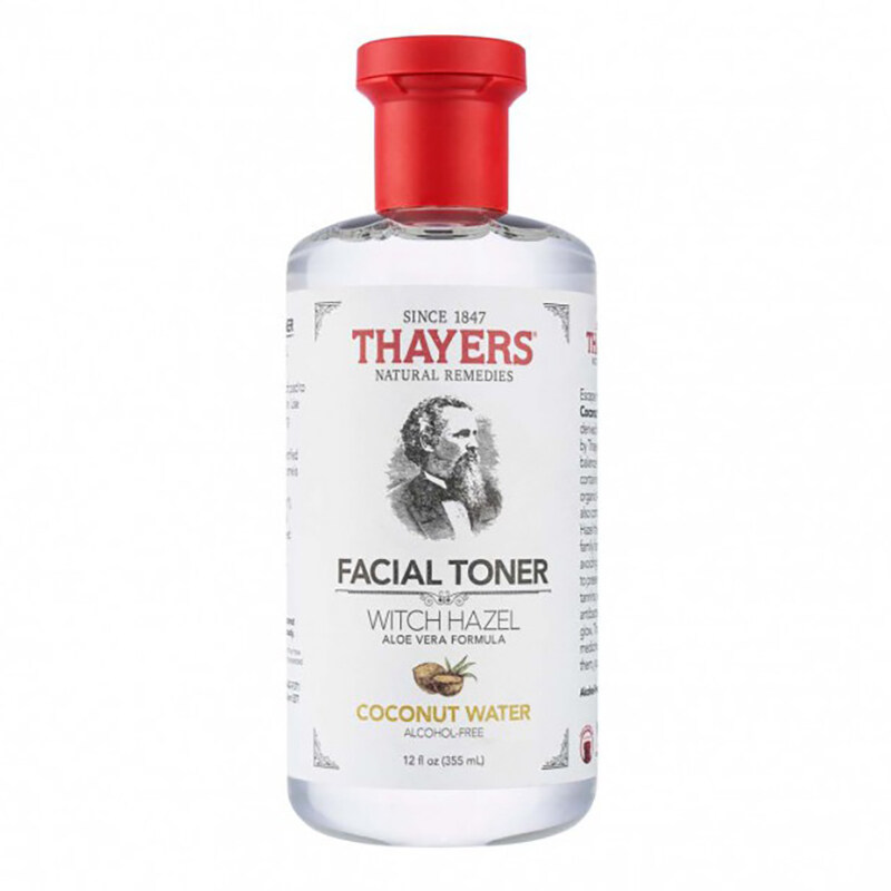 Thayers Witch Hazel Aloe Vera Formula Alcohol-Free Toner Coconut Water 355ml. โทนเนอร์ เทเยอร์