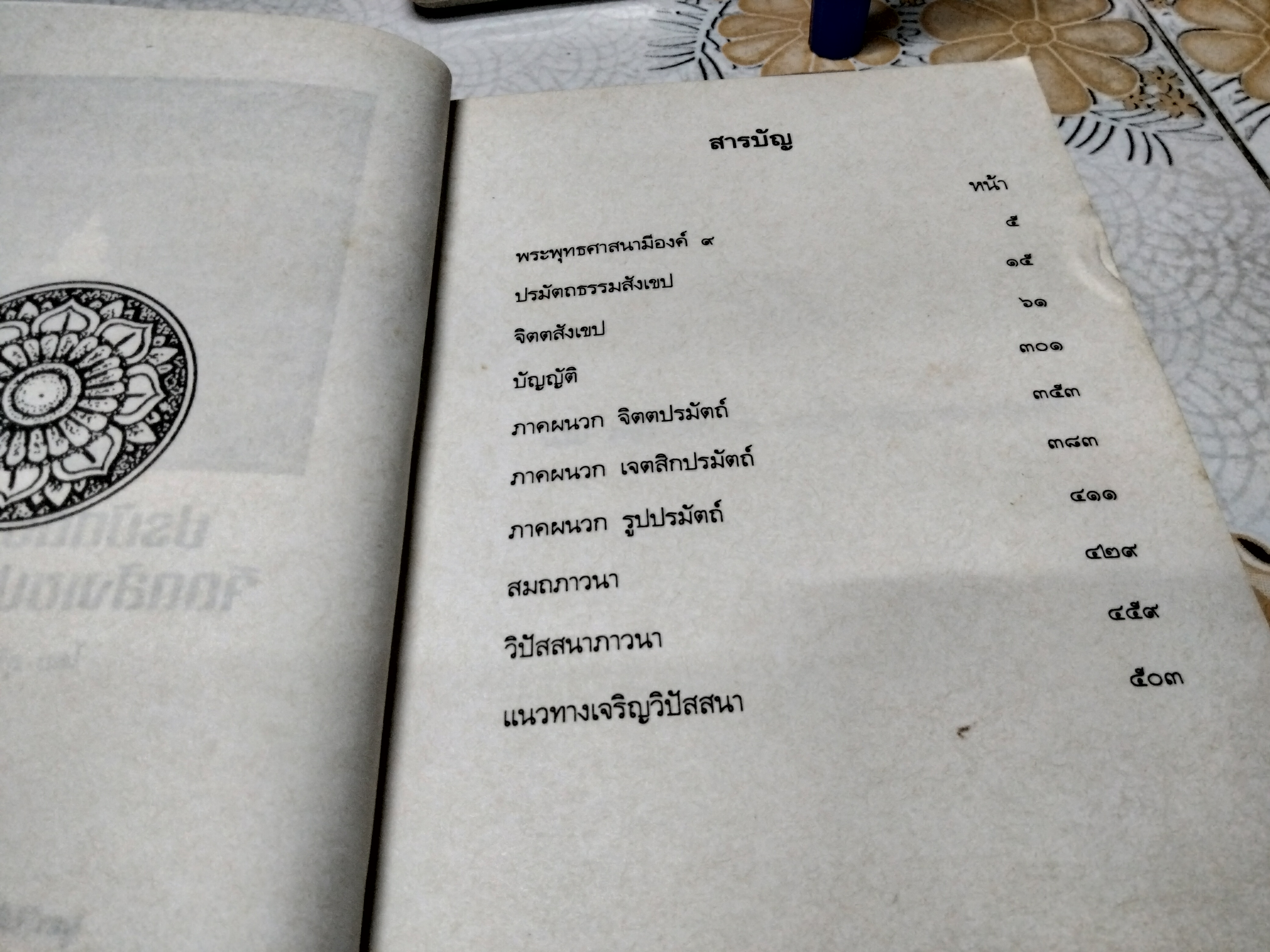 ปรมัตถธรรมสังเขป จิตตสังเขป และภาคผนวก. โดย สุจินต์ บริหารวนเขตต์ **สินค้าหมด**