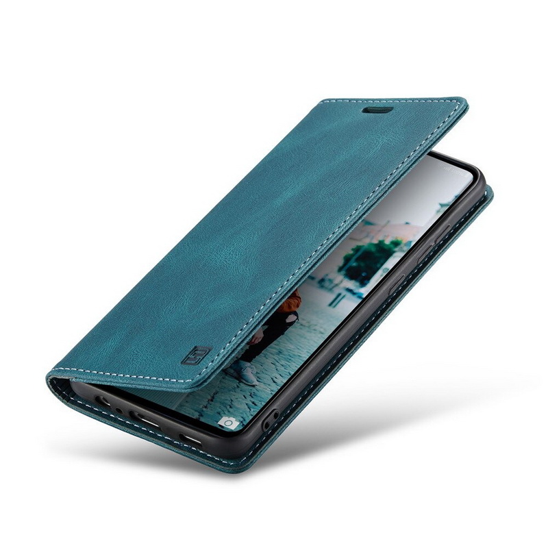 เคส Samsung Galaxy A53 5G #เคสฝาพับหนัง PU แบบกระเป๋าสตางค์ AUTSPACE Series RFID Blocking Retro Matte Leather Wallet