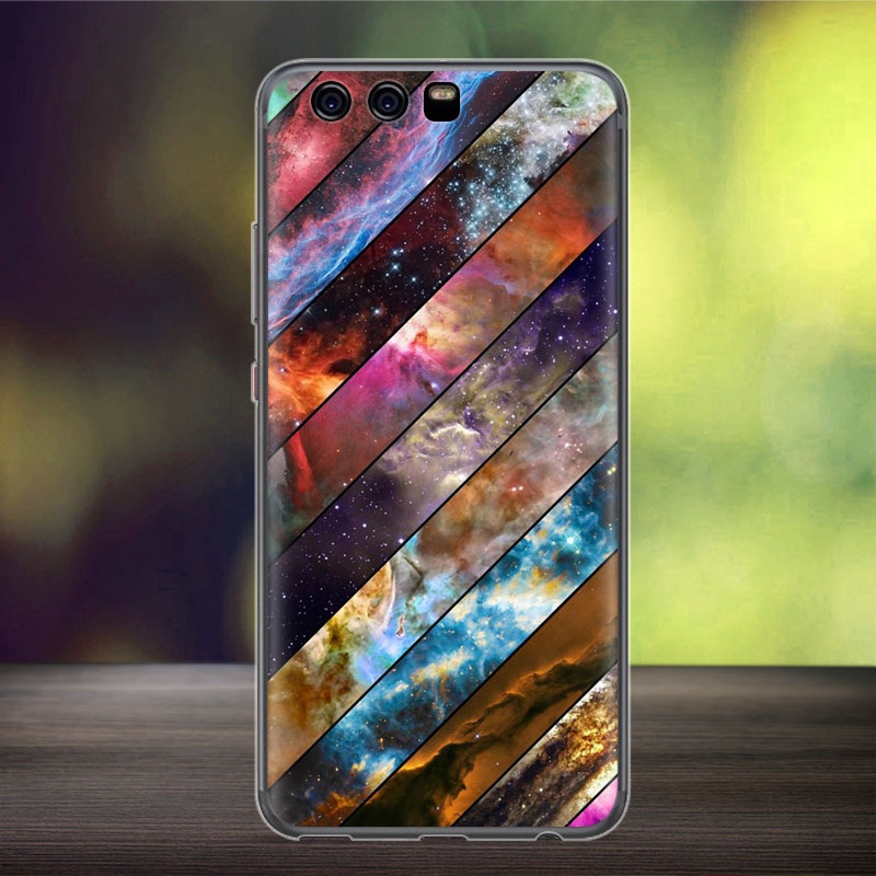 เคส Huawei P10 Plus #เคสฝาหลังพิมพ์ลาย Softlyfit Embossment Soft TPU