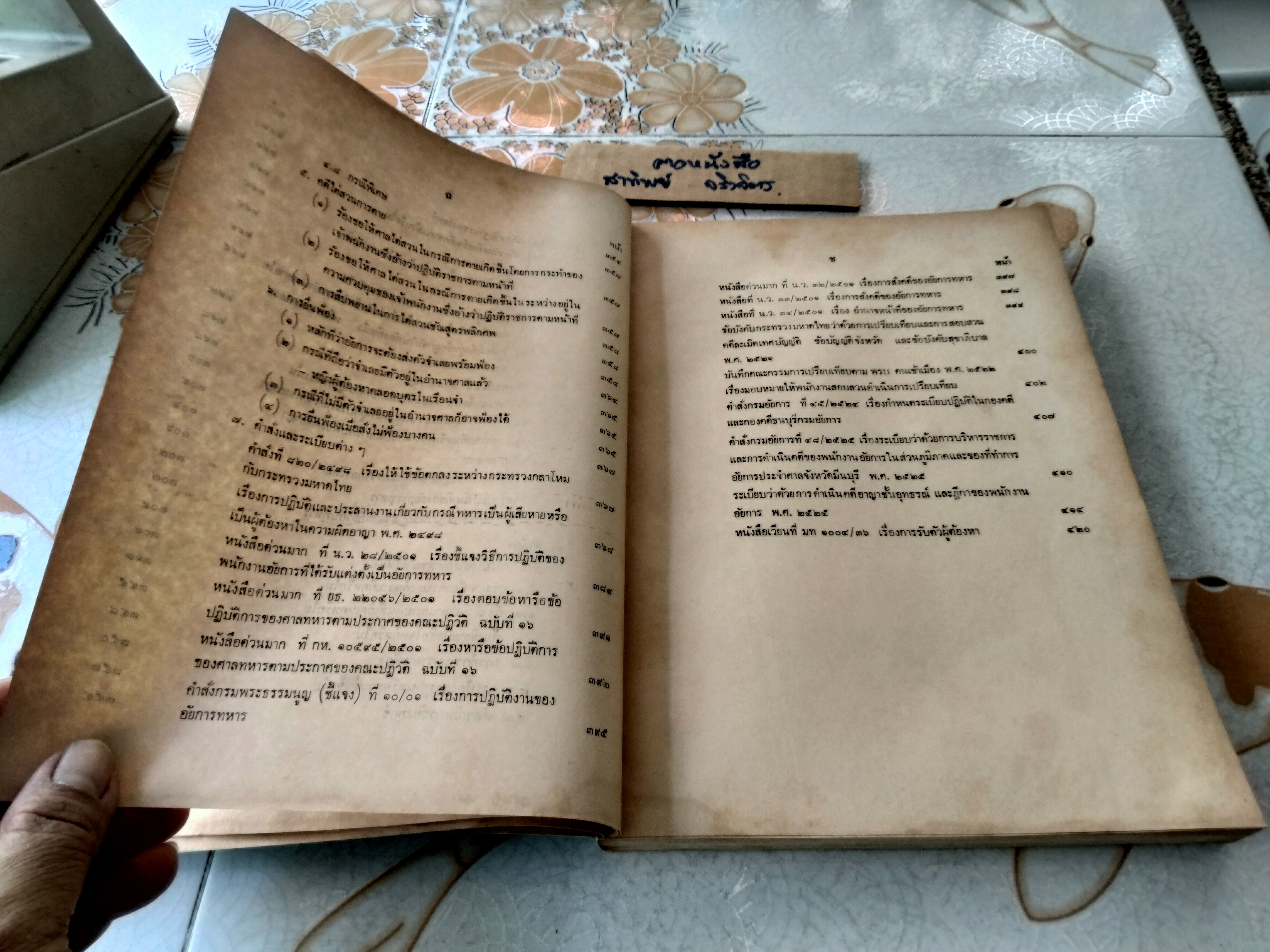 คู่มือ การเตรียมคดีอาญา ภาครัฐ โดย สมพร พรหมหิตาธร พิมพ์ปี 2526 **สินค้าหมด**