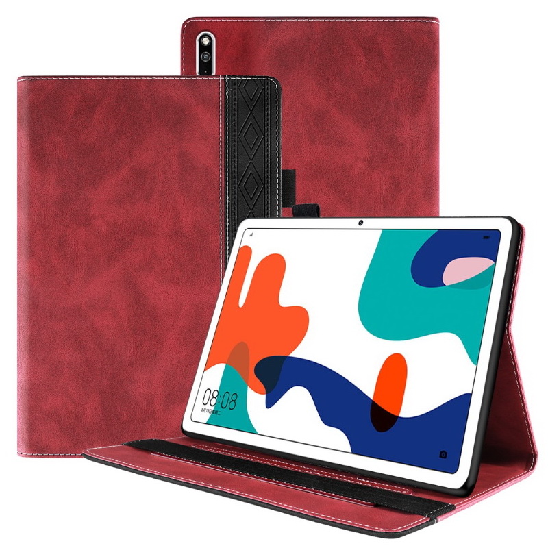 เคส Huawei MatePad 10.4 (2020)(2022) #เคสแบบฝาพับหนัง PU มีช่องใส่บัตรสีทูโทน