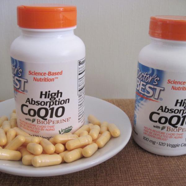 Doctor's Best® USP Verified-High Absorption CoQ10 with BioPerine 100 mg 360 Veggie Capsules ช่วยโรคหัวใจ ความดัน ไมเกรน