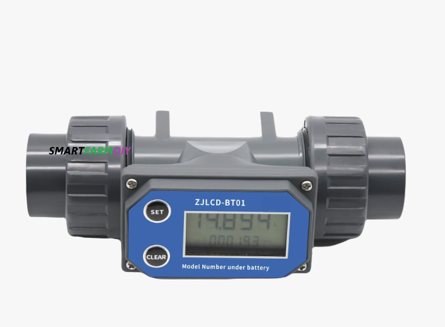 ครื่องวัดอัตราการไหลดิจิตอล PVC รุ่น ZJPVC-BT01