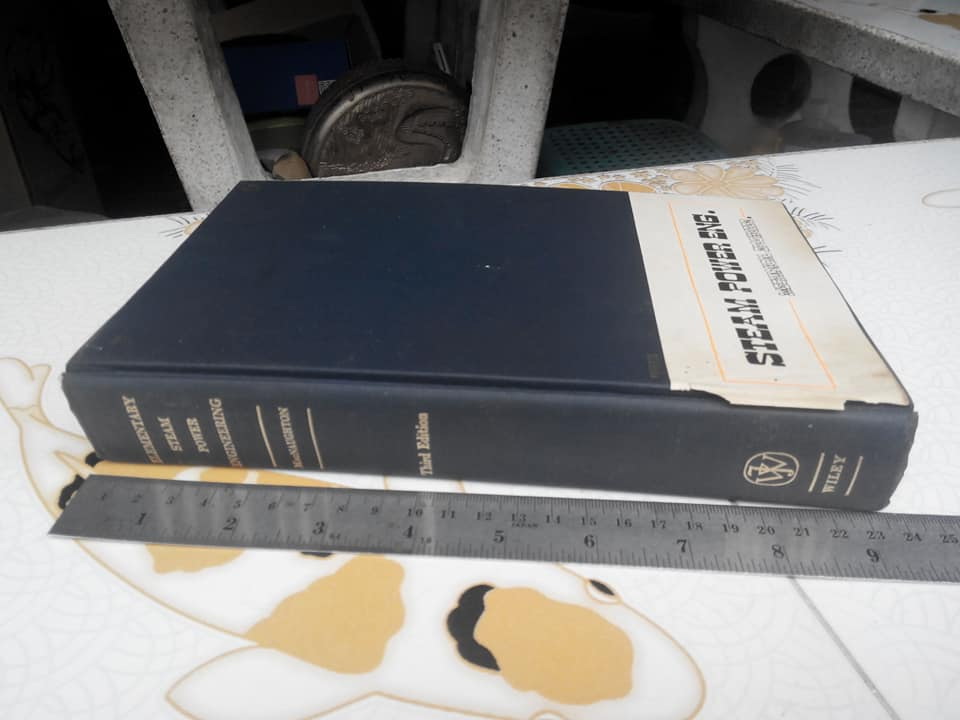Elementary Steam Power Engineering by EDGAR MacNAUGHTON, M.E. : THIRD EDITION 1966