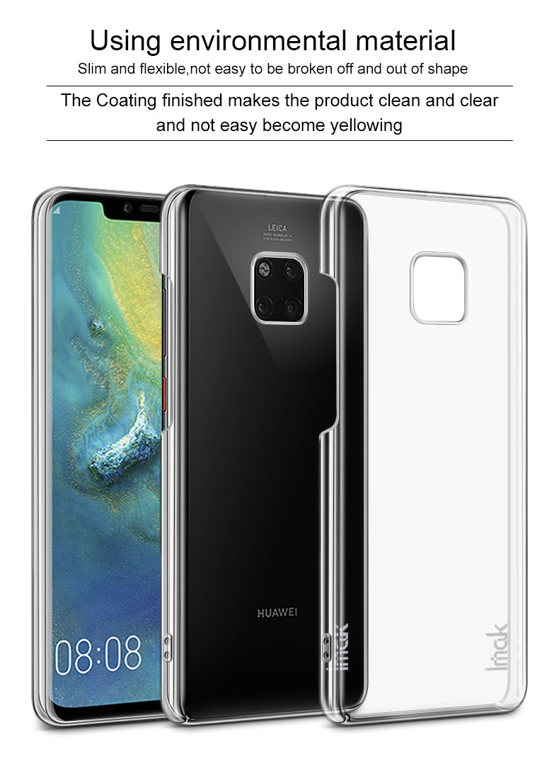 Case Huawei Mate 20 Pro #เคสฝาหลังพลาสติกใสคุณภาพดี IMAK Crystal Case II Pro