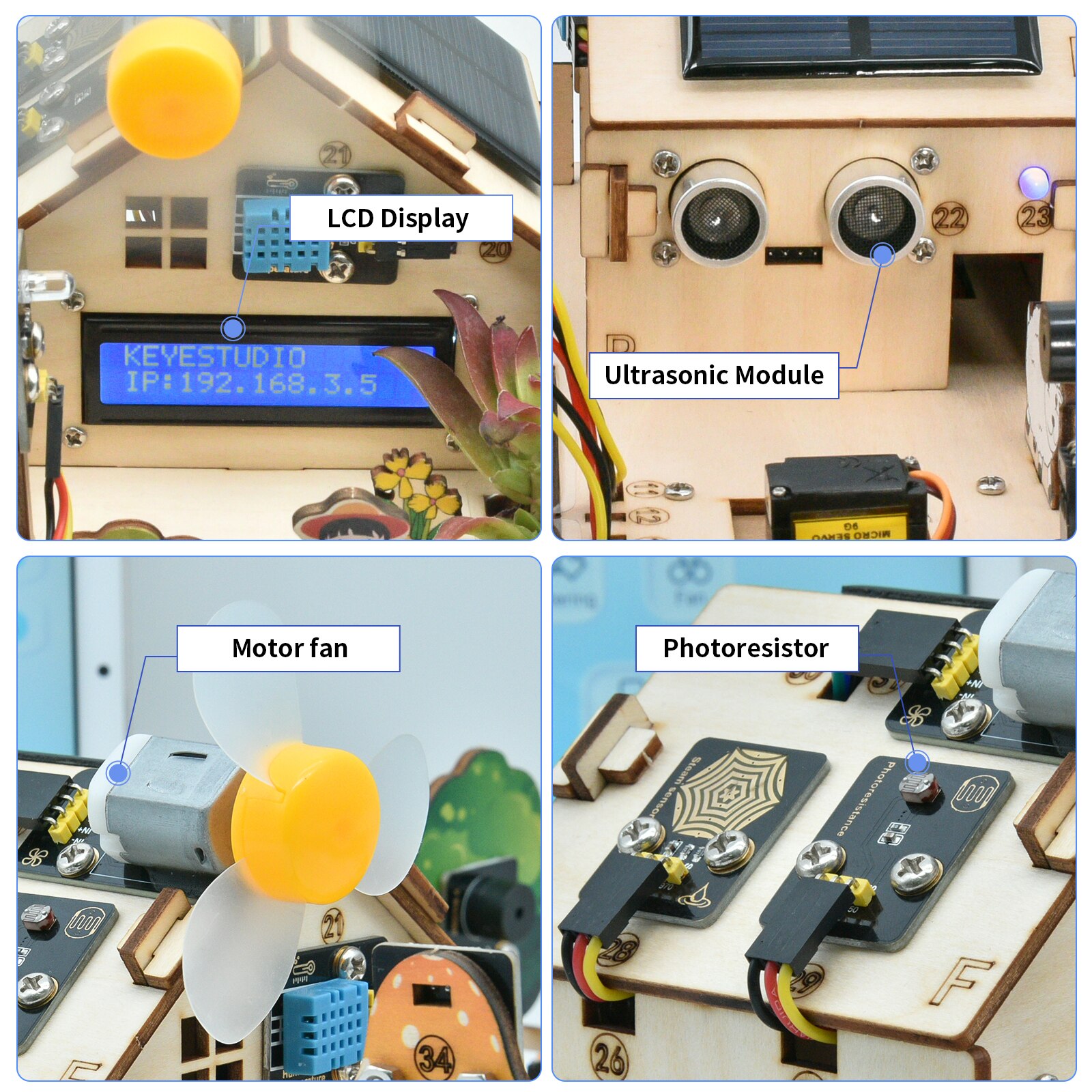 ชุดการเรียนรู้สมาร์ทฟาร์มคิท Smart Farm Kit for ESP32 และแอพพลิเคชั่น