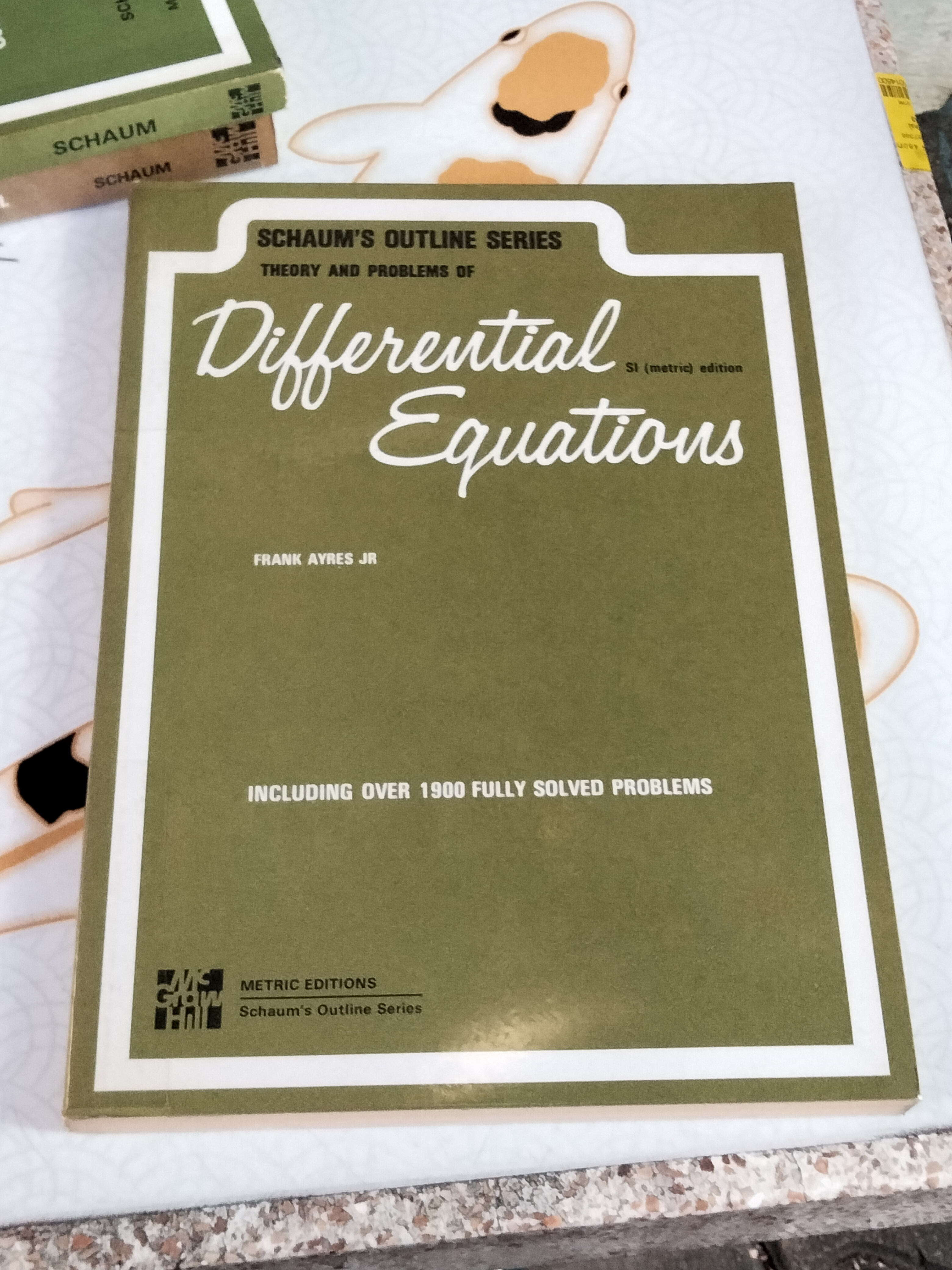 หนังสือชุด SCHAUM'S OUTLINE SERIES Theory and problems (ขายรวม 4 เล่ม) **สินค้าหมด**