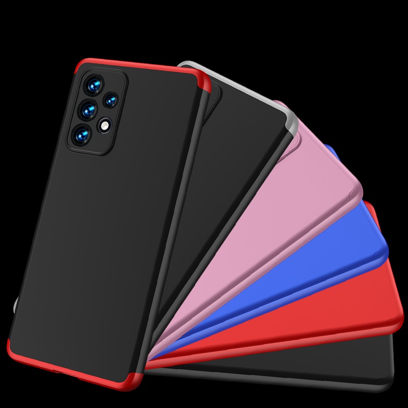 เคส Samsung Galaxy A53 5G #เคสฝาหลังพลาสติกแข็ง Detachable All-wrapped Matte แยกชิ้นได้