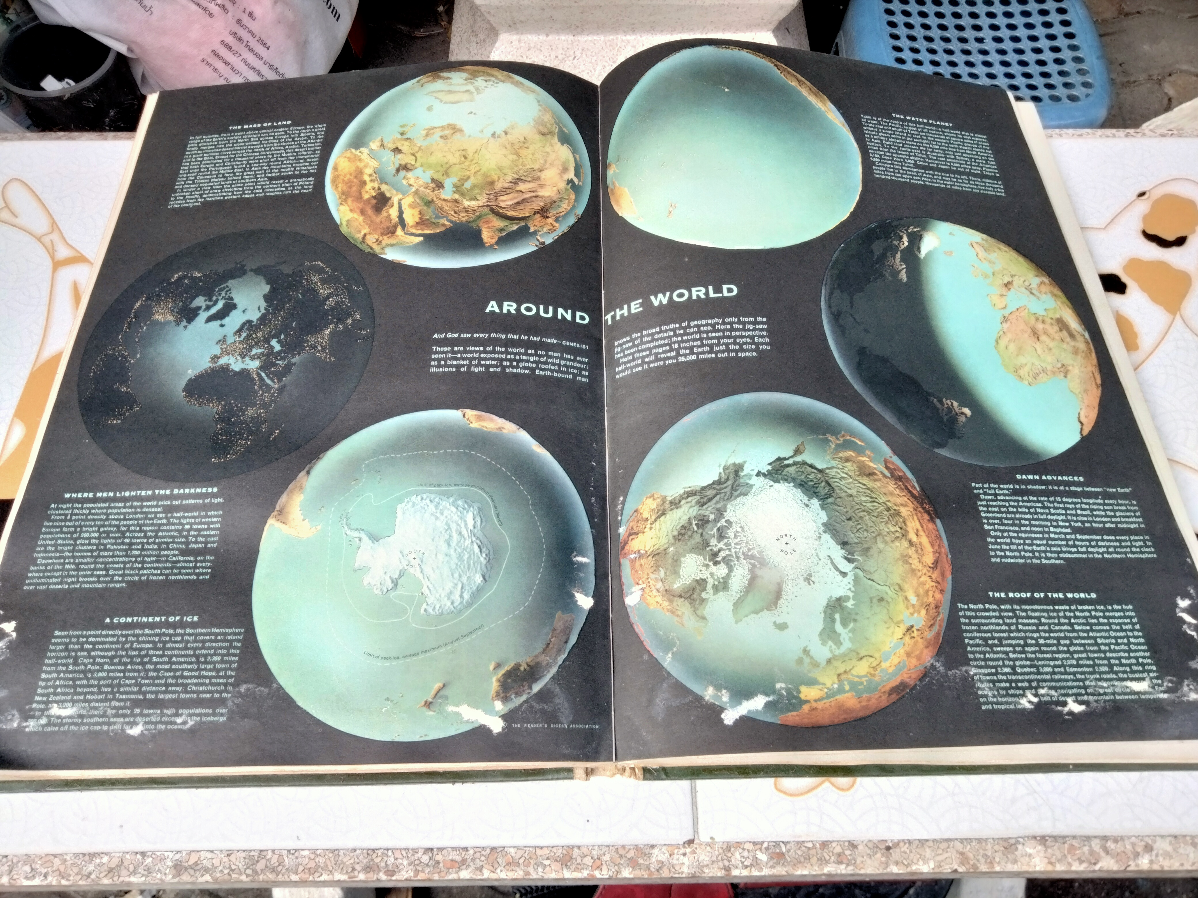 The Reader's Digest Great World Atlas . 1968 Second Edition