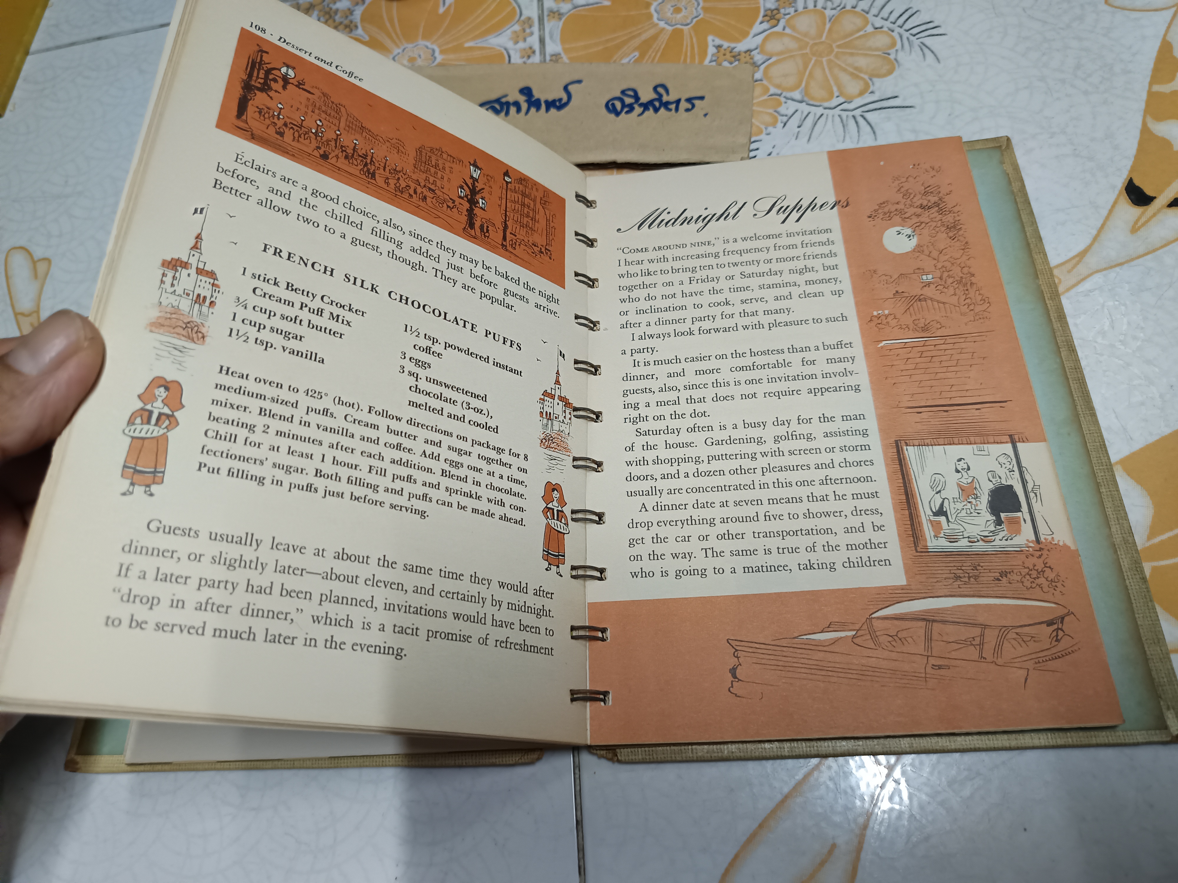 Betty Crocker's Guide To Easy Entertaining First Edition Printed 1959 vintage