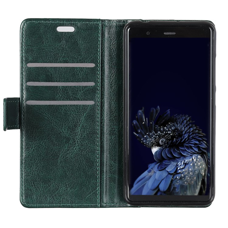 Case Huawei P30 Pro #เคสฝาพับหนัง PU ผิวหนังม้า Rivet Decor Crazy Horse Texture เคสคุณภาพดีราคาถูก