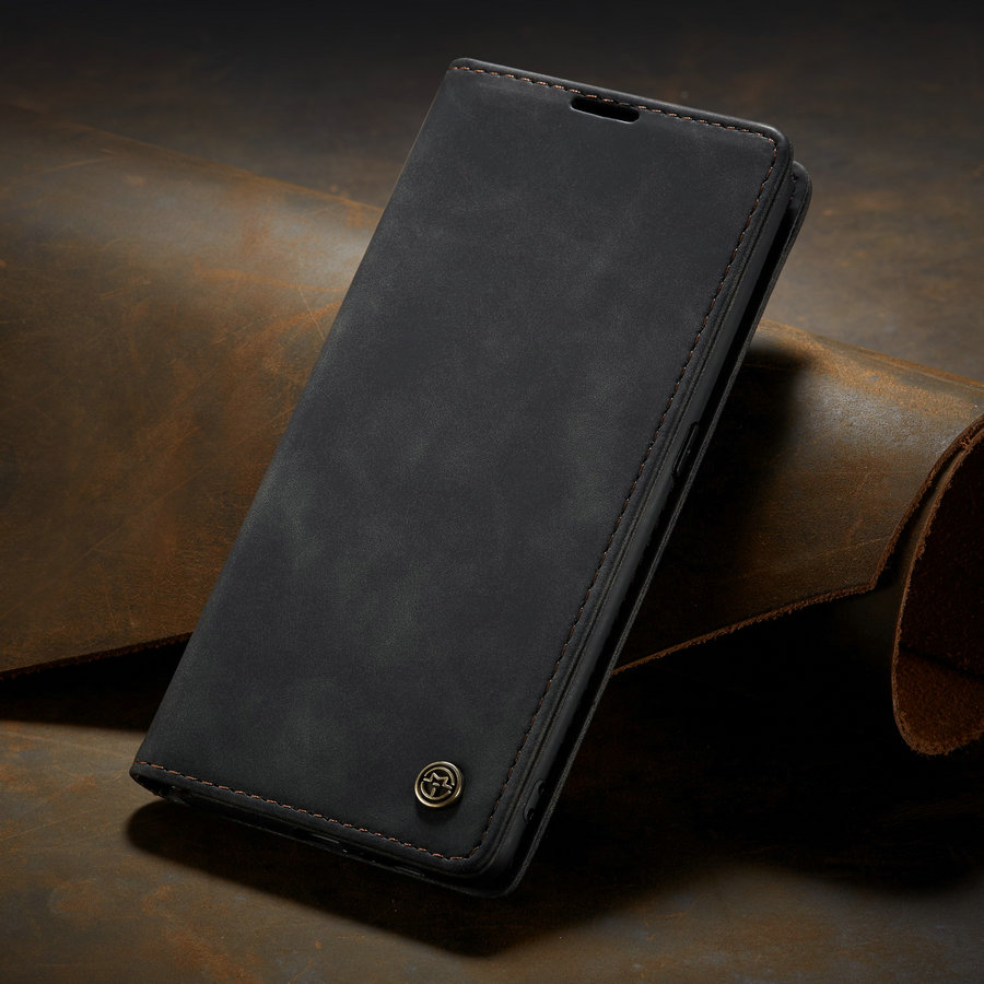 Case Samsung Galaxy A72 / A72 5G#เคสฝาพับหนังกระเป๋าสตางค์ CASEME Auto-absorbed Leather Wallet
