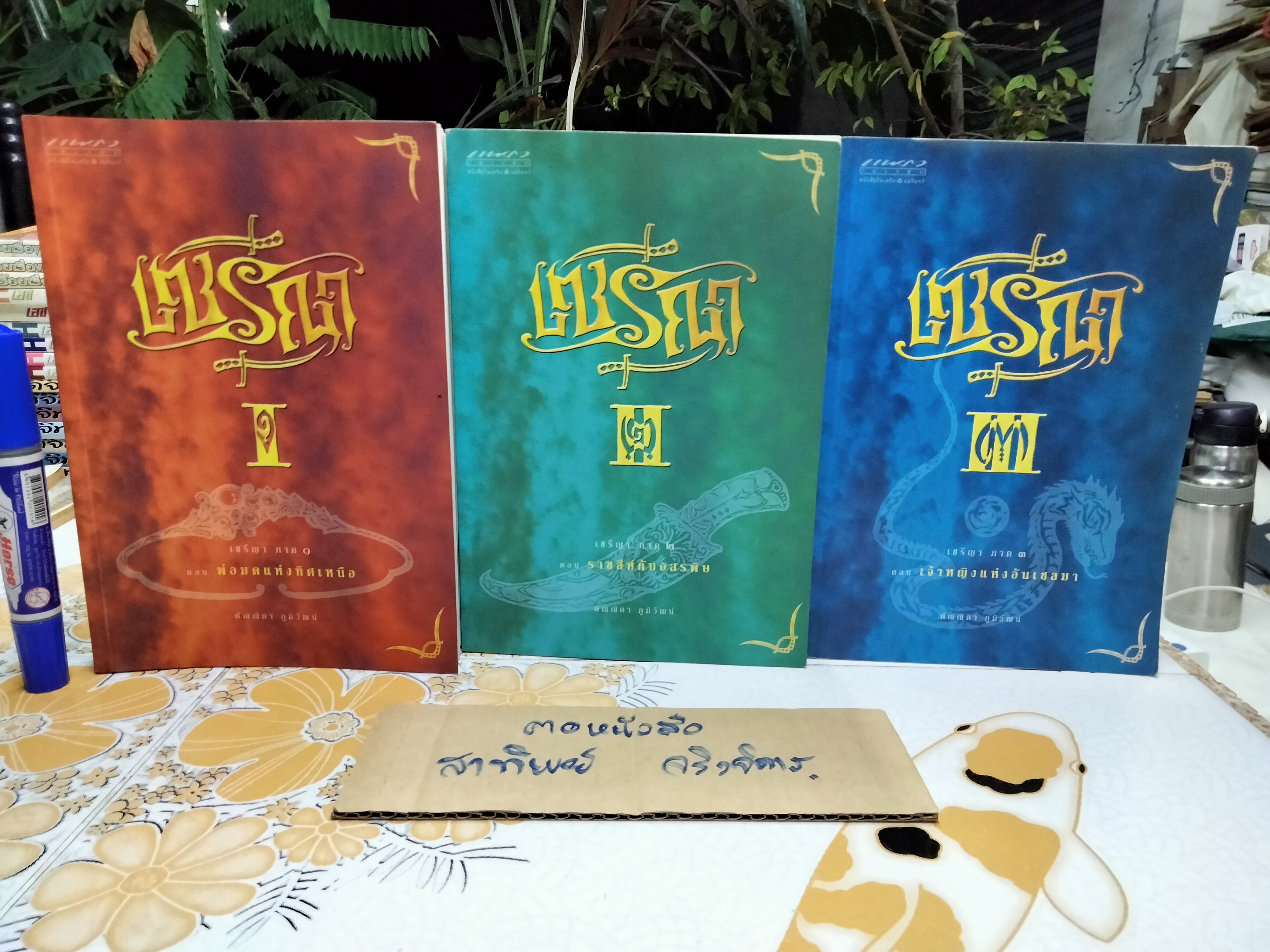 วรรณกรรมเยาวชน เซรีญา (3 เล่มจบ-พิมพ์แรก พ.ศ.2548) โดย พัณณิดา ภูมิวัฒน์
