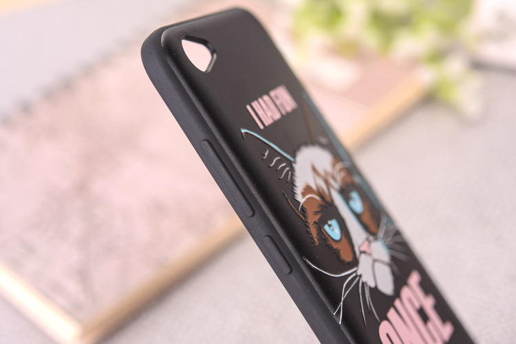 เคส Vivo X9 Plus #เคสฝาหลังTPU สีดำอ่อนนุ่มพิมพ์ลายสวยๆ