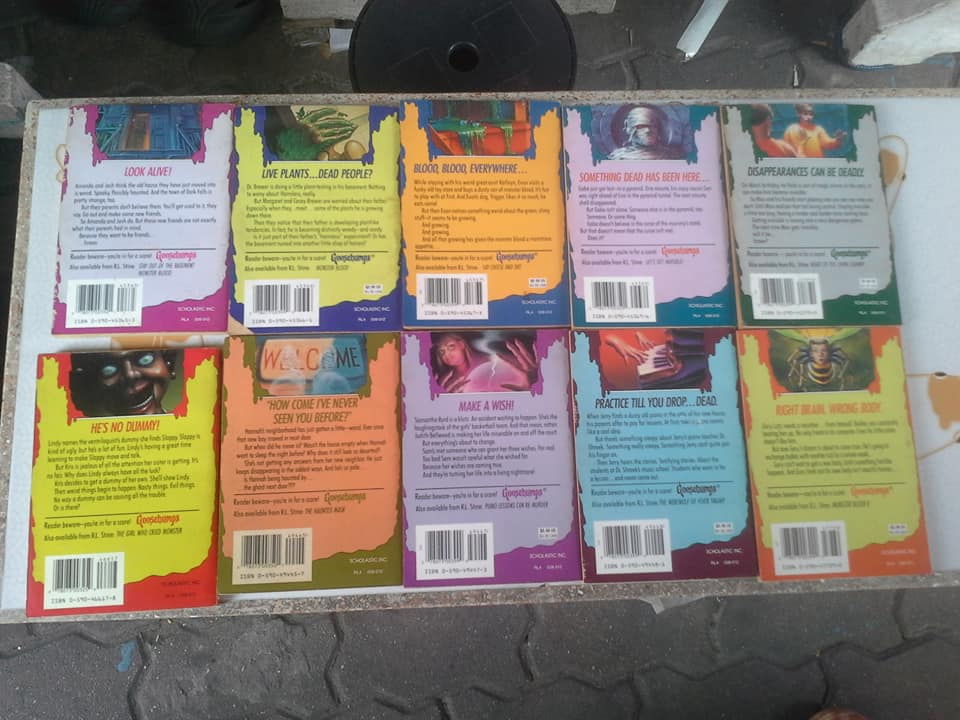 Goosebumps (original series 1992-1997 ) - R.L. STINE ฉบับภาษาอังกฤษ (มีแค่ 31 เรื่อง จาก 62 เรื่อง) **สินค้าหมด**