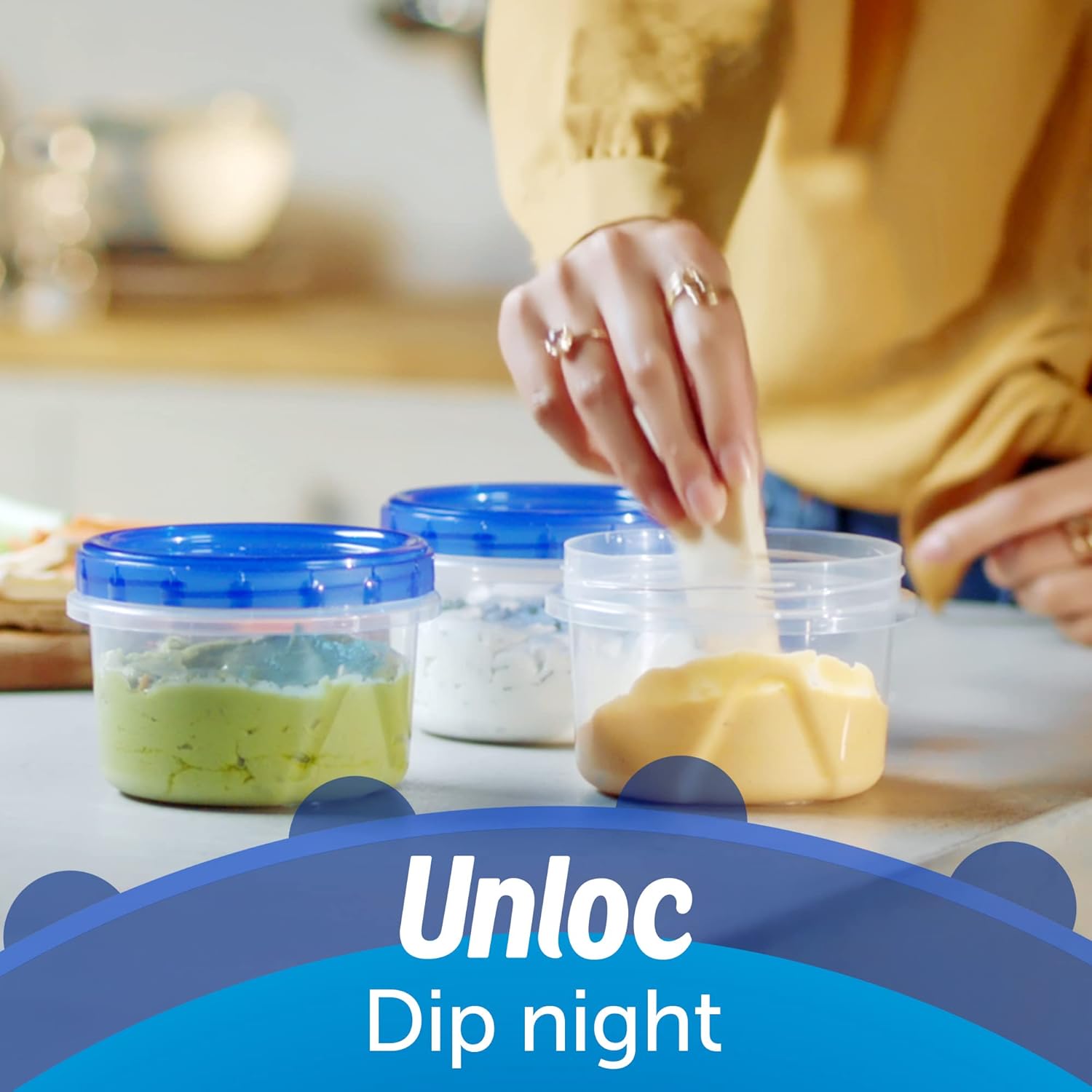 (Pre Order) Ziploc® Twist’n Loc Containers & Lids 8 oz., 4 Count กล่องพลาสติก ทรงกลมพร้อมฝาปิด สำหรับใส่อาหาร