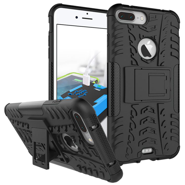 iphone 7 plus / 8 plus #เคสฝาหลังมีขาตั้ง Cool Tyre PC + TPU Case Dual Guard with Kickstand