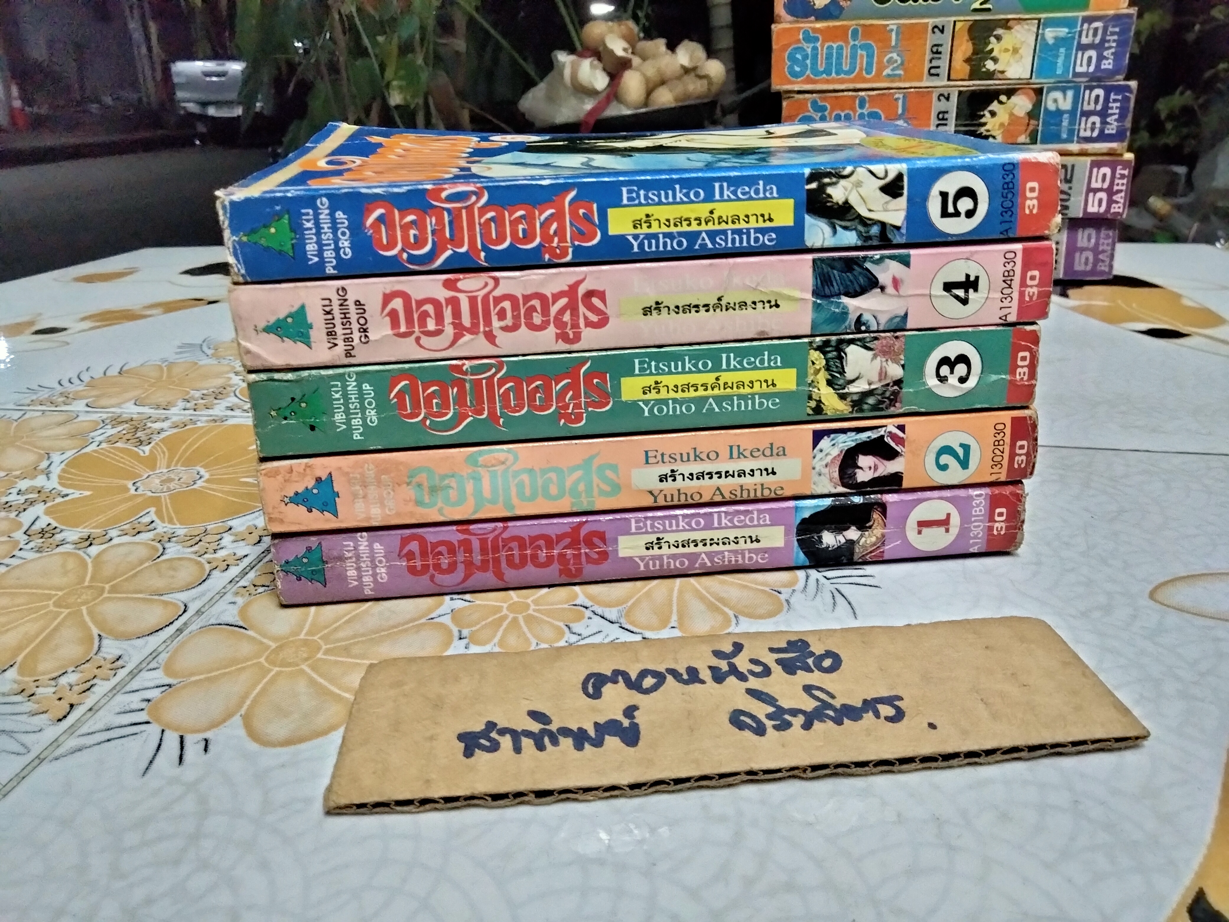 จอมใจอสูร สนพ.วิบูลย์กิจ ครบชุด 1-5 โดย ETSUKO IKEDA & YUHO ASHIBE