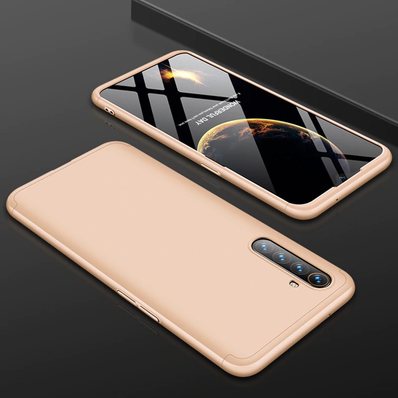 Case OPPO A91 #เคสฝาหลังพลาสติกแข็ง GKK Detachable All-wrapped Matte แยกชิ้นได้