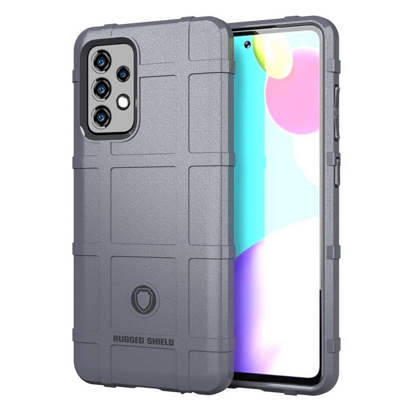 เคส Samsung Galaxy A32 4G #เคสฝาหลัง Rugged Shield Series Soft Silicone Shock Absorption Matte กันกระแทก