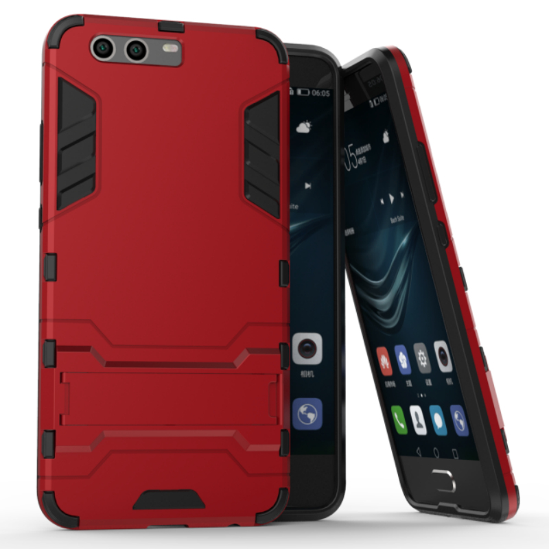 เคส Huawei P10 Plus เคสกันกระแทก Solid PC + TPU Hybrid Cover