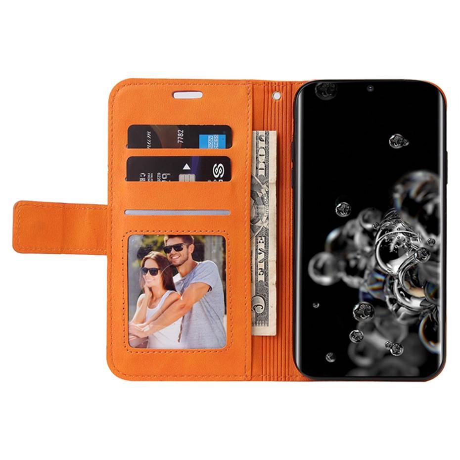 Case iPhone 13 Pro Max #เคสฝาพับแบบกระเป๋าสตางค์หนัง PU มีช่องเก็บบัตร