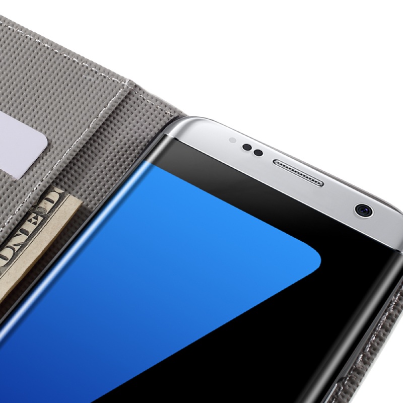 Case Samsung S7 edge สไตล์กระเป๋าสตางค์พับตั้งได้
