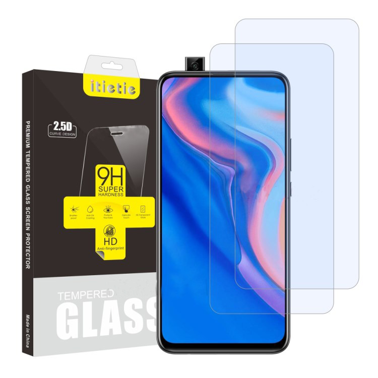 ฟิล์มกระจกนิรภัย Y9 Prime 2019 / Huawei P Smart Z แบบไม่เต็มจอ ITIETIE 2 ชิ้น / แพ็ค 2.5D 9H