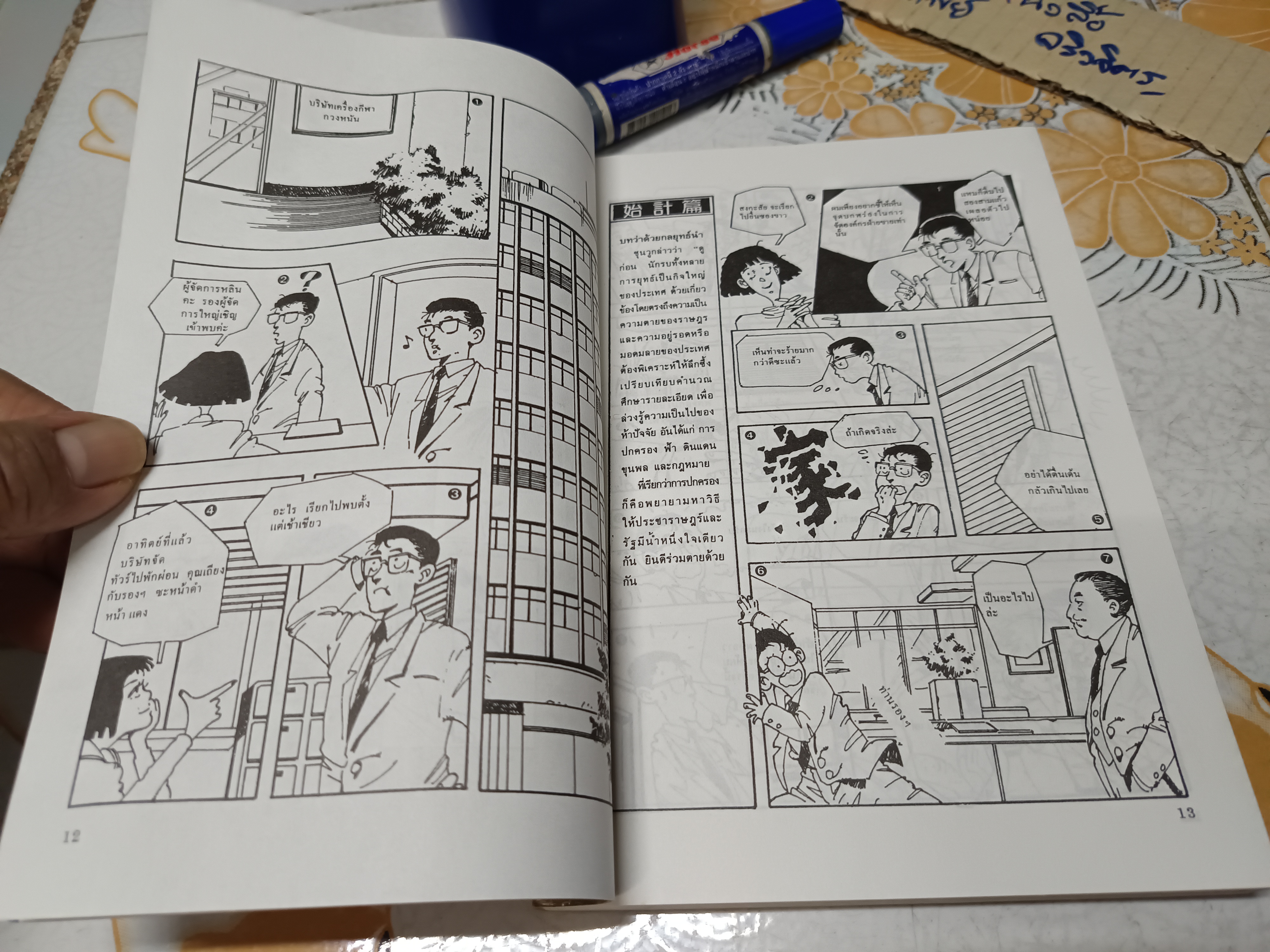 สร้างธุรกิจด้วยความคิดซุนวู ฉบับภาพจำลอง (การ์ตูน) ธีรลักษณ์ ธาวนพงษ์ แปล