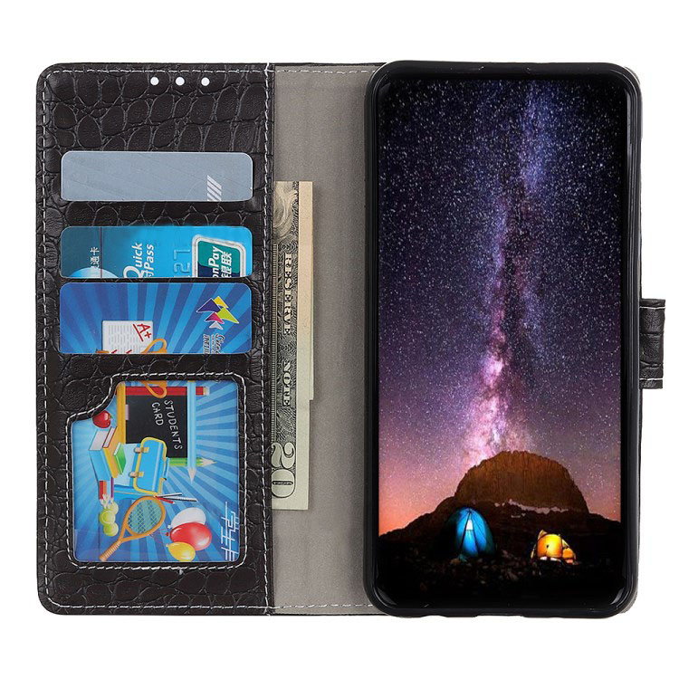 เคส Huawei P30 Lite #เคสฝาพับสไตล์กระเป๋าหนัง PU ผิวหนังจระเข้