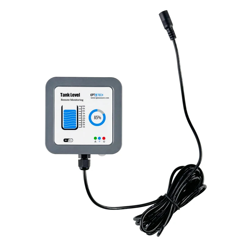 เซนเซอร์วัดระดับน้ำในถัง Tuya Smart Life Wifi แบบมีจอแสดงผลติดกับเซนเซอร์