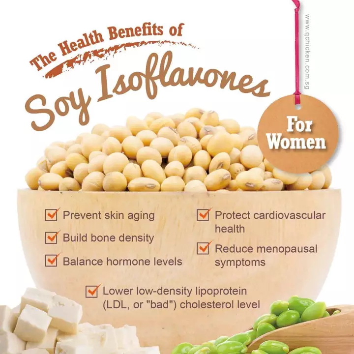 สารสกัดจากถั่วเหลืองไอโซฟลาโวน Soy Isoflavones Extract, Standardized 60 Vegetarian Capsules (21st Century®) เพิ่มมวลกระดูก บรรเทาอาการร้อนวูบวาบและเหงื่อออกตอนกลางคืน