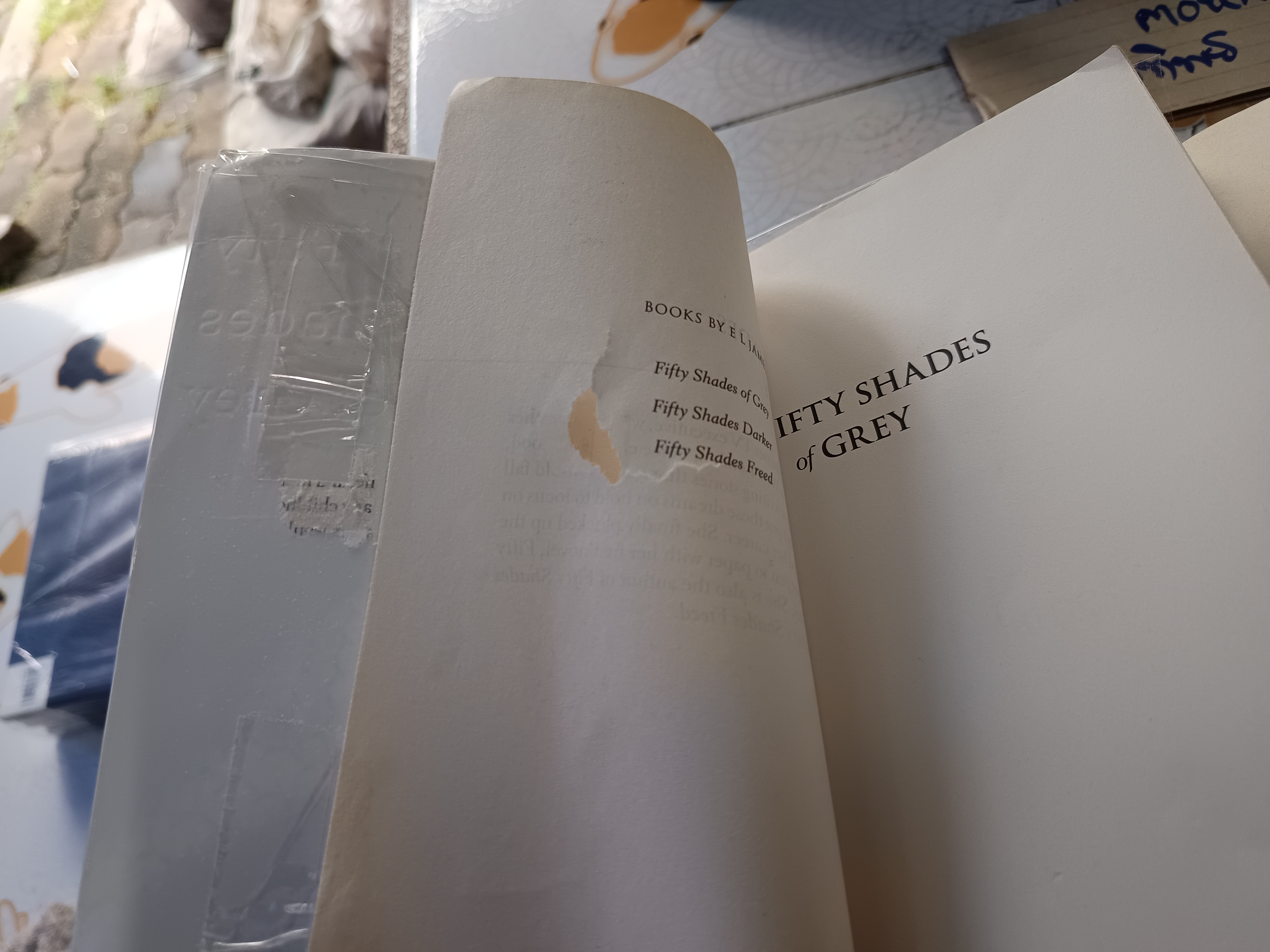 Fifty Shades Trilogy, E L James (bookset 1,2,3) - ฉบับภาษาอังกฤษ