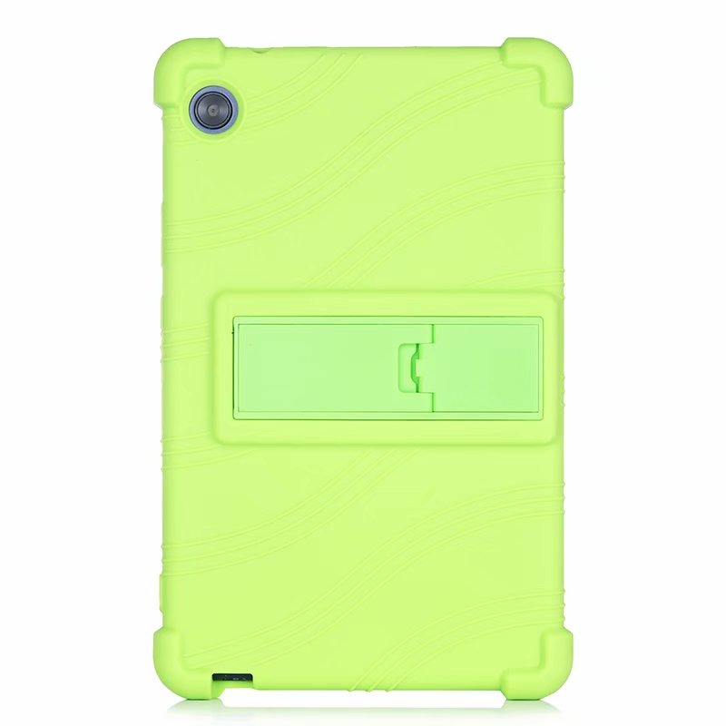เคส Huawei MatePad T8 8 นิ้ว #เคสฝาหลังซิลิโคนนิ่มมีขาตั้ง Soft Silicone Case Back Cover with Stand
