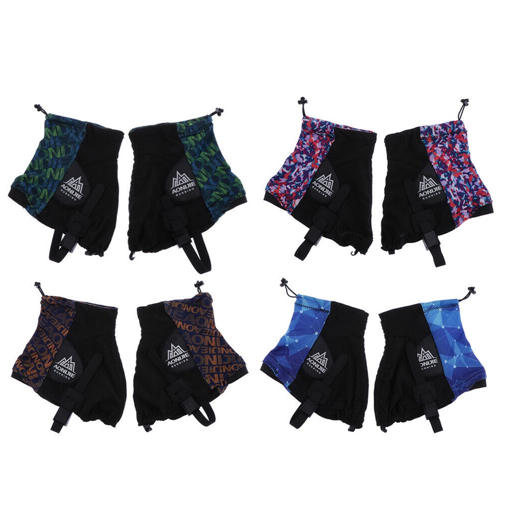 ปลอกขาป้องกันเศษหิน เศษทราย เข้ารองเท้า เหมาะกับวิ่งเทรล Aonijie Trail Running Gaiters E941 (D07)