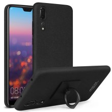 เคส Huawei P20 Pro #เคสฝาหลังมีแหวนสวมนิ้ว IMAK Ring Holder Kickstand Matte PC + ฟิล์มกันรอยหน้าจอ