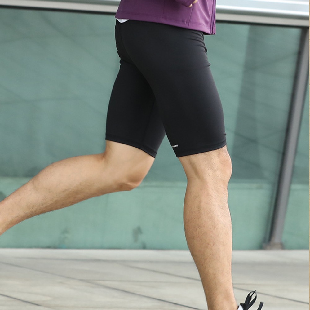 กางเกงรัดกล้าม กางเกงรัดรูปขาสั้น Compression man Running มีกระเป๋าใส่ของ (F41)