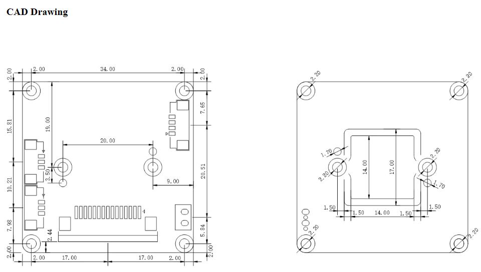 1.3MP Global Shutter MIPI CSI-2 Camera, CS-TX2-XAVIER-nCAM-SC132 for Jetson TX2 Devkit and Xavier