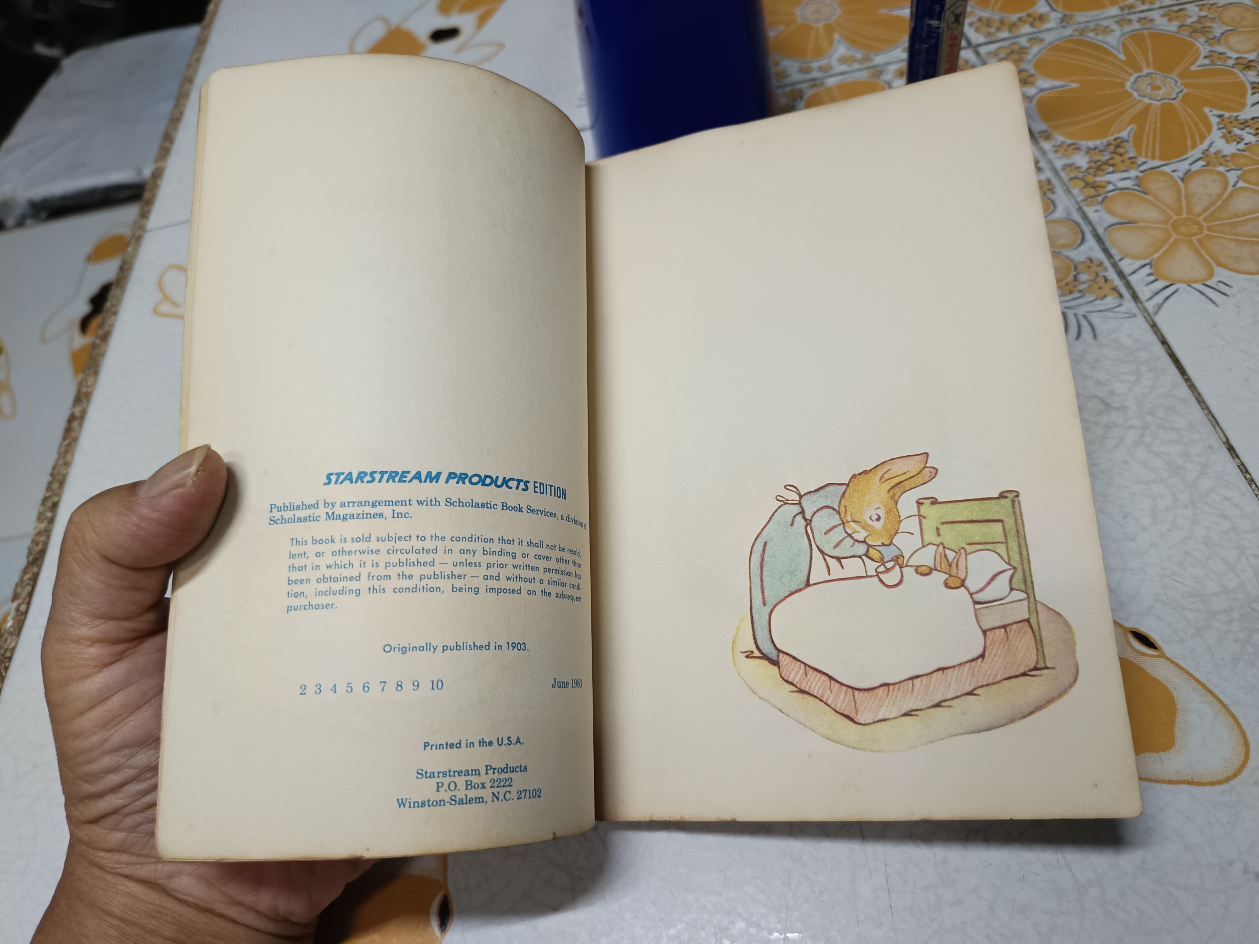 The Tale of Peter Rabbit , vintage 1980 / Starbooks By Beatrix Potter