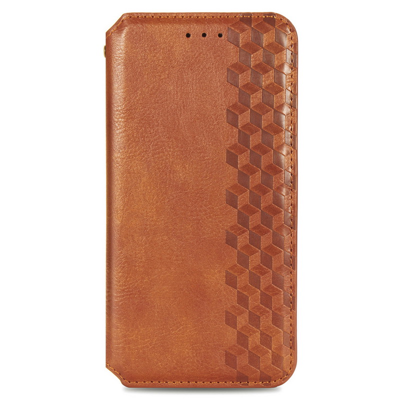 Case OPPO Reno 4 4G #เคสฝาพับแบบกระเป๋าสตางค์ Magnetic Flip Wallet Bracket Leather Lattice TPU Phone Case